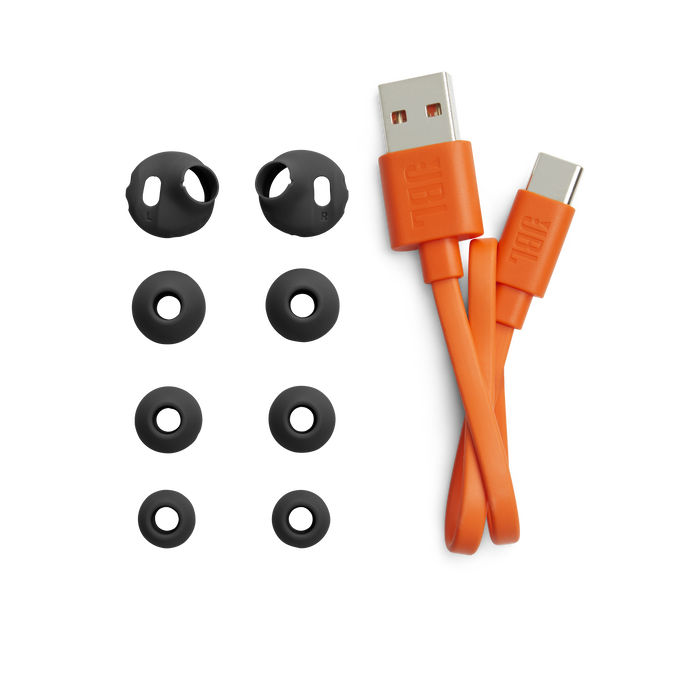 JBL Endurance Race TWS - Black - Waterproof true wireless active sport earbuds - Detailshot 4 image number null
